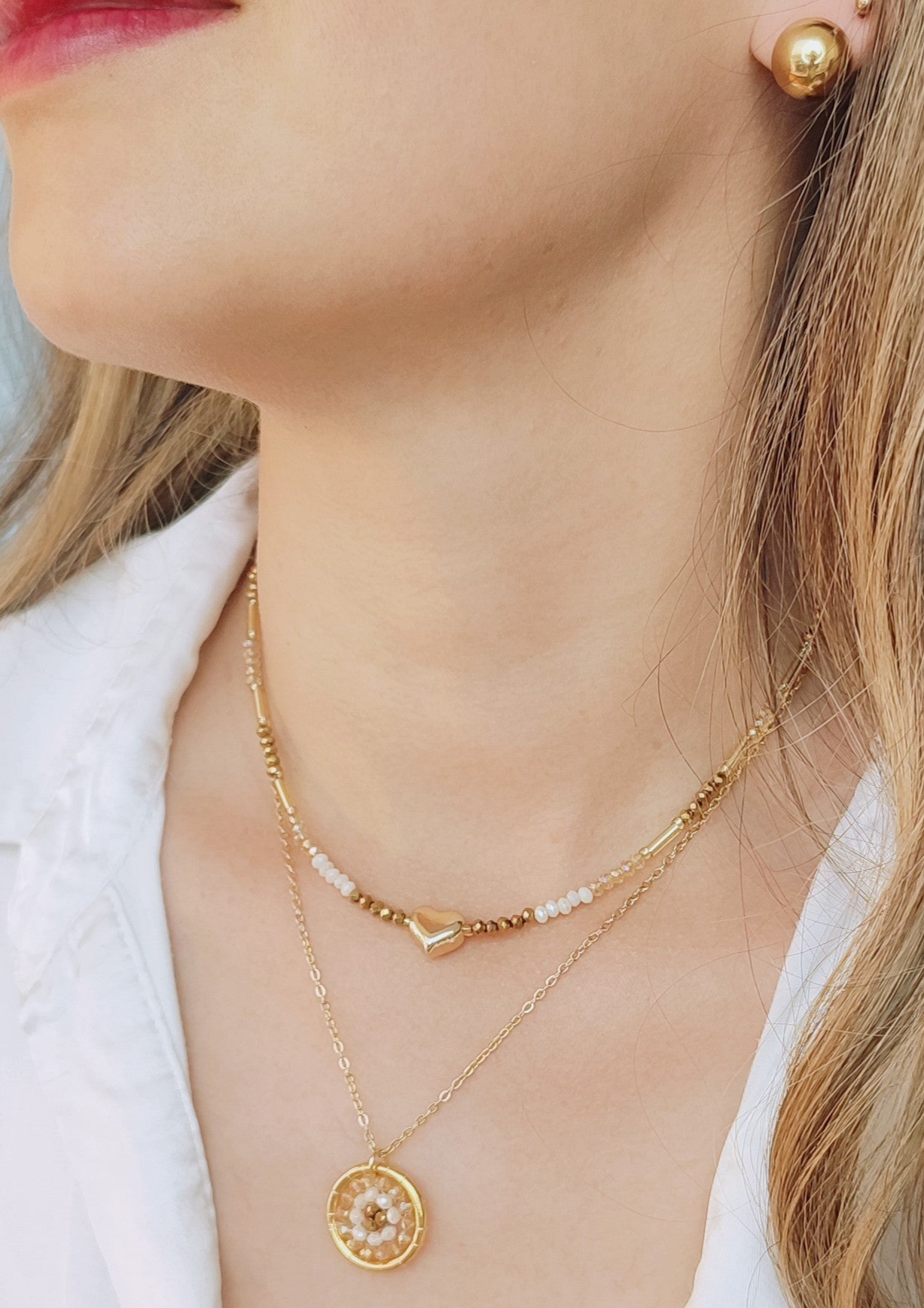 COLLAR DÚO BERTA - Mayorista