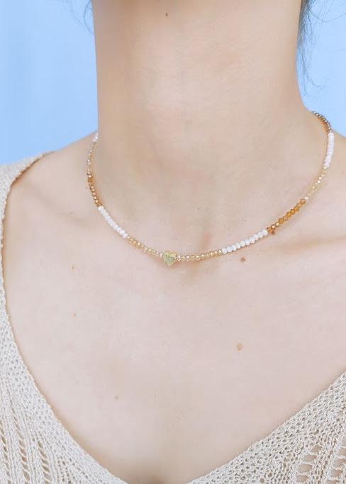 CHOKER MIEL - Mayorista