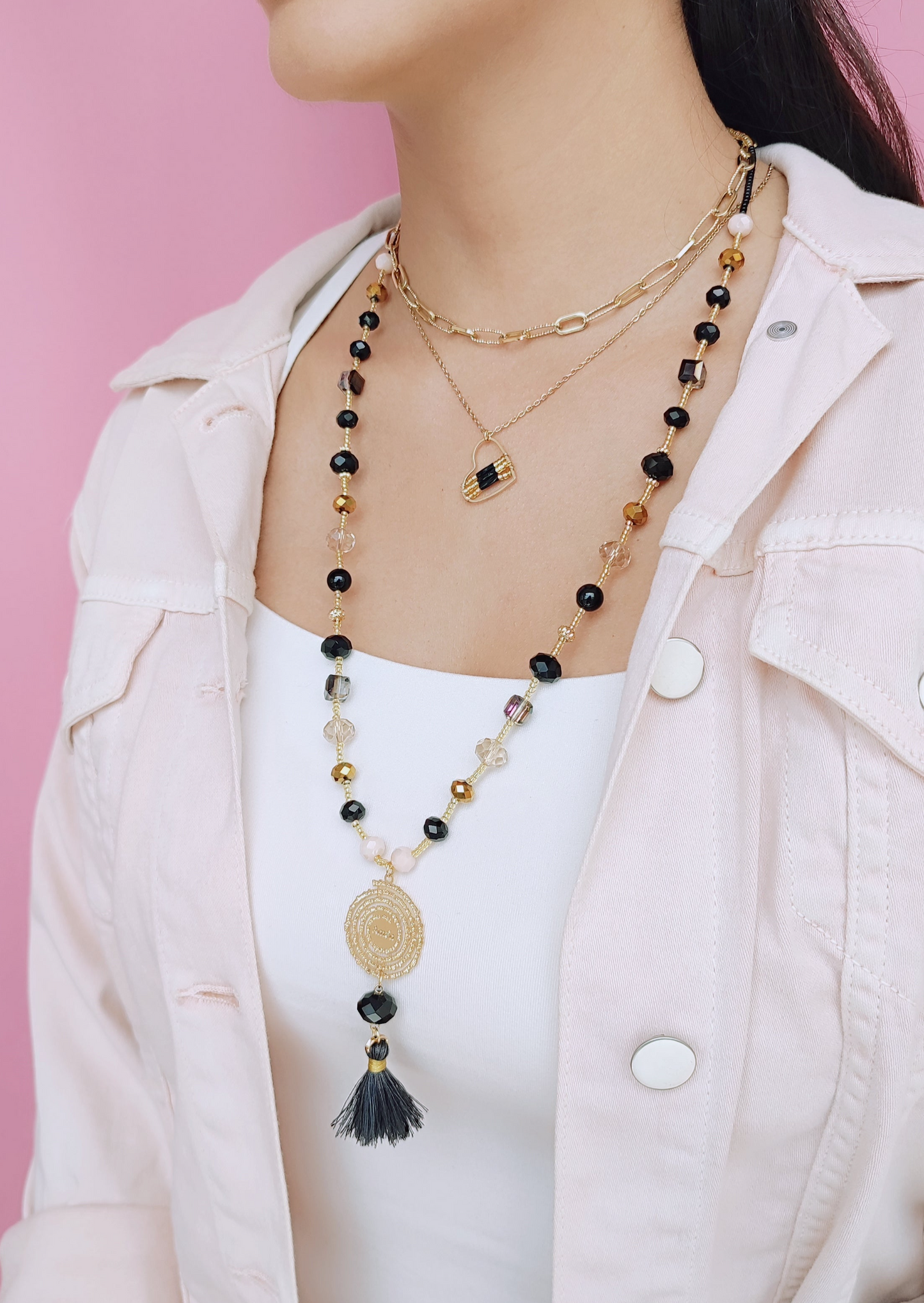 COLLAR DÚO NEYDA - Mayorista