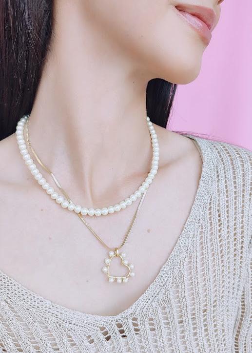 COLLAR DÚO CELINA - Mayorista