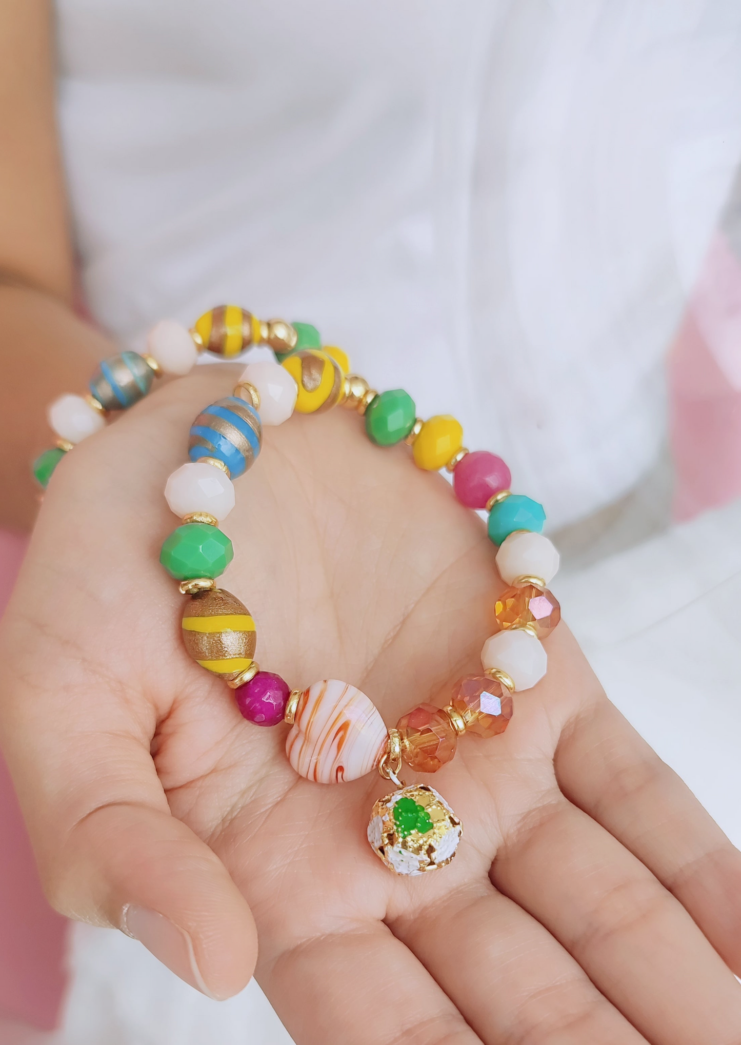 PULSERA LLAMA ANGEL - Mayorista