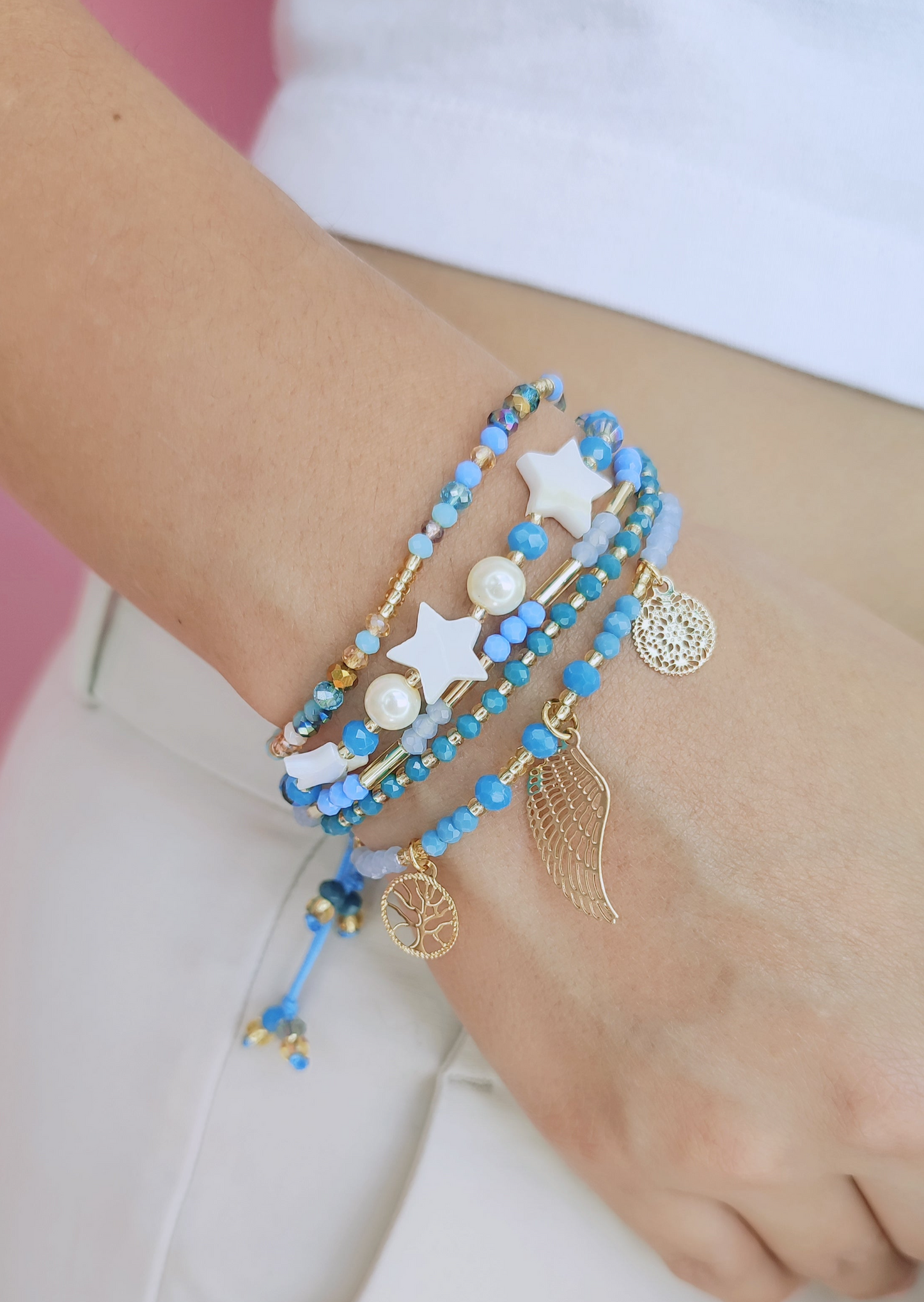 PULSERA SET ESTRELLA - Mayorista