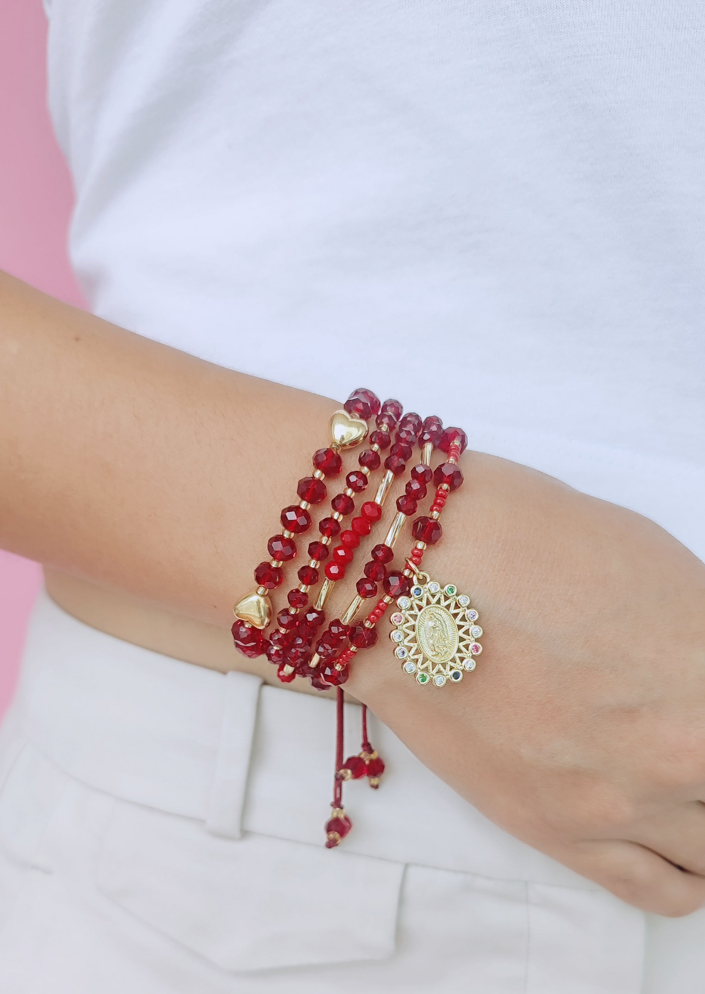 PULSERA SET GUADALUPE - Mayorista