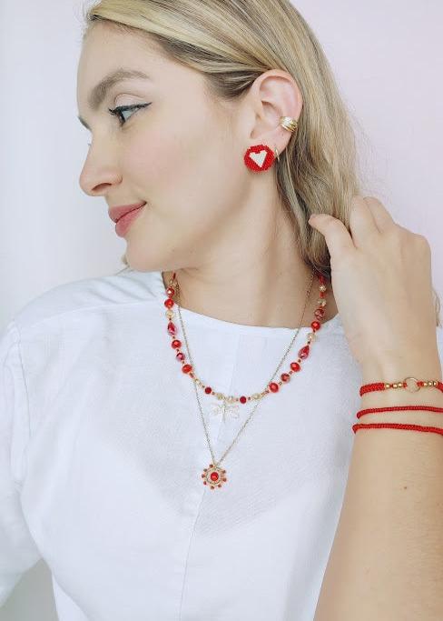COLLAR RED LIBELULA - Mayorista