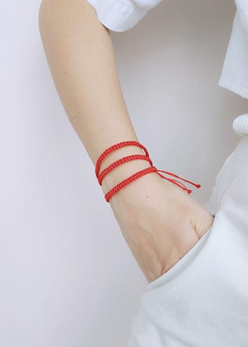 PULSERA PROTECCIÓN TEJIDA