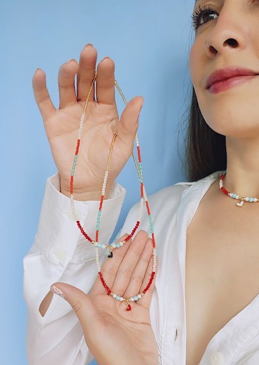 COLLAR CHOKER MILU - Mayorista