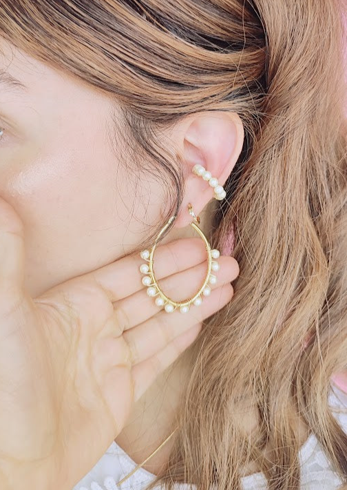 CANDONGA OVAL PERLA SHELL - Mayorista