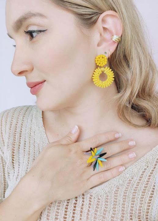 ARETE DONA AMARILLO