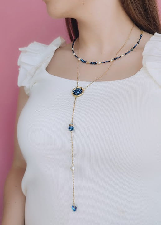 COLLAR AZUCENA