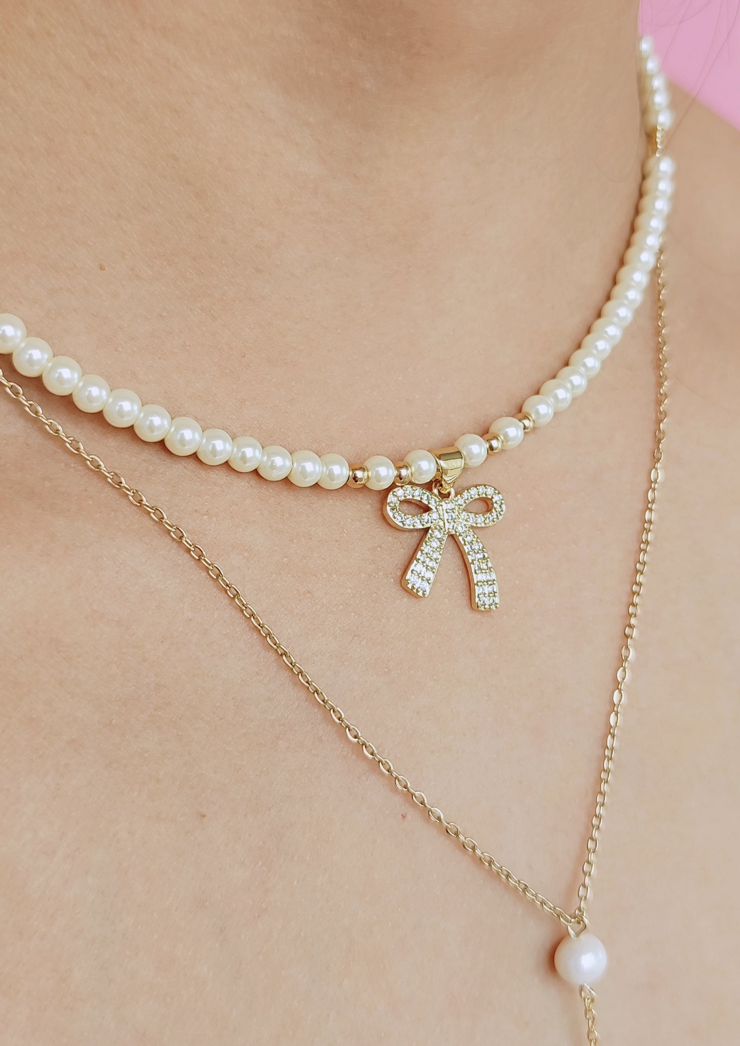 CHOKER PERLA LAZO