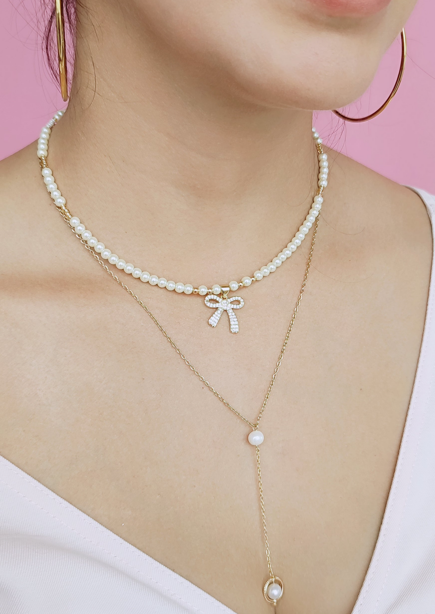 CHOKER PERLA LAZO