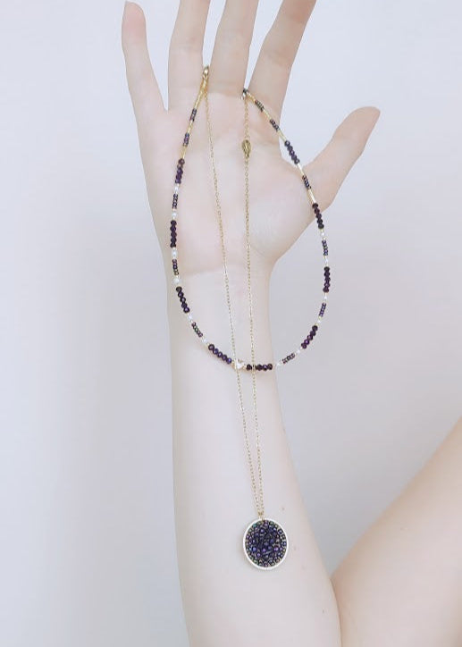 COLLAR MORA IRIS