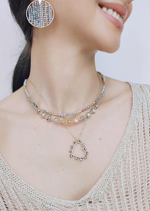 COLLAR TRIO PLATA