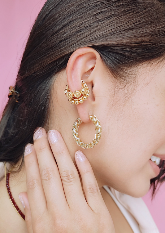 EAR FLOR DORADA