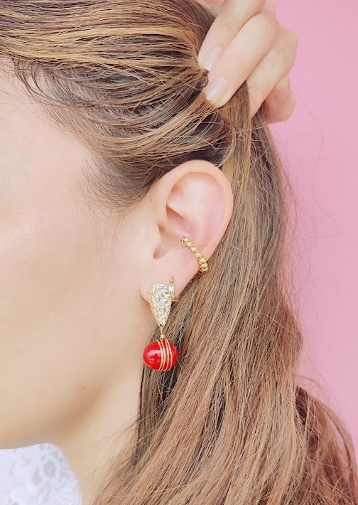 ARETE SHELL OVALO - Mayorista